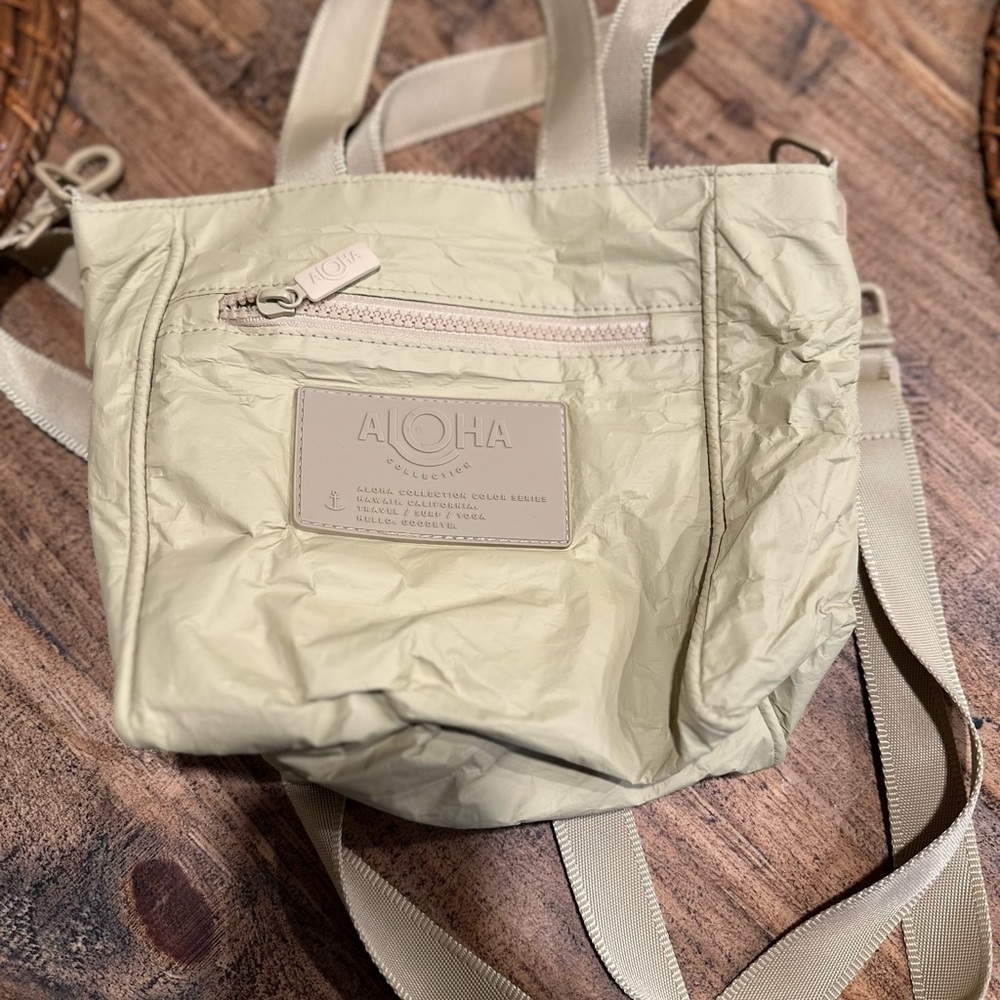 ALOHA Collection Cream Crossbody Bag